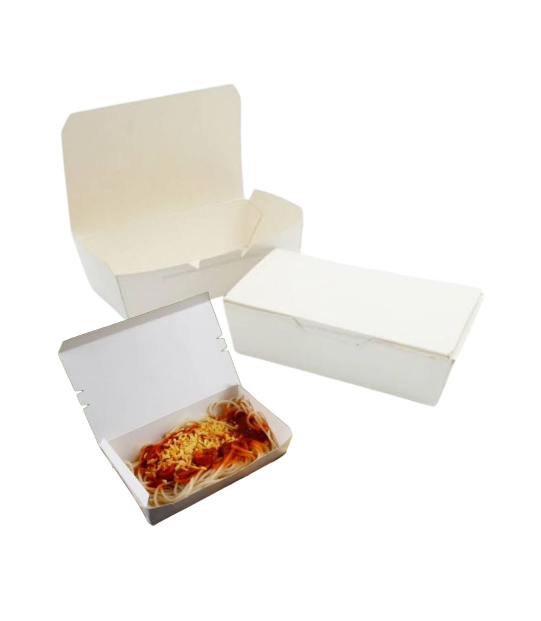 CS - 👉Spaghetti White Box -Paper spaghetti box for pasta dishes and ...