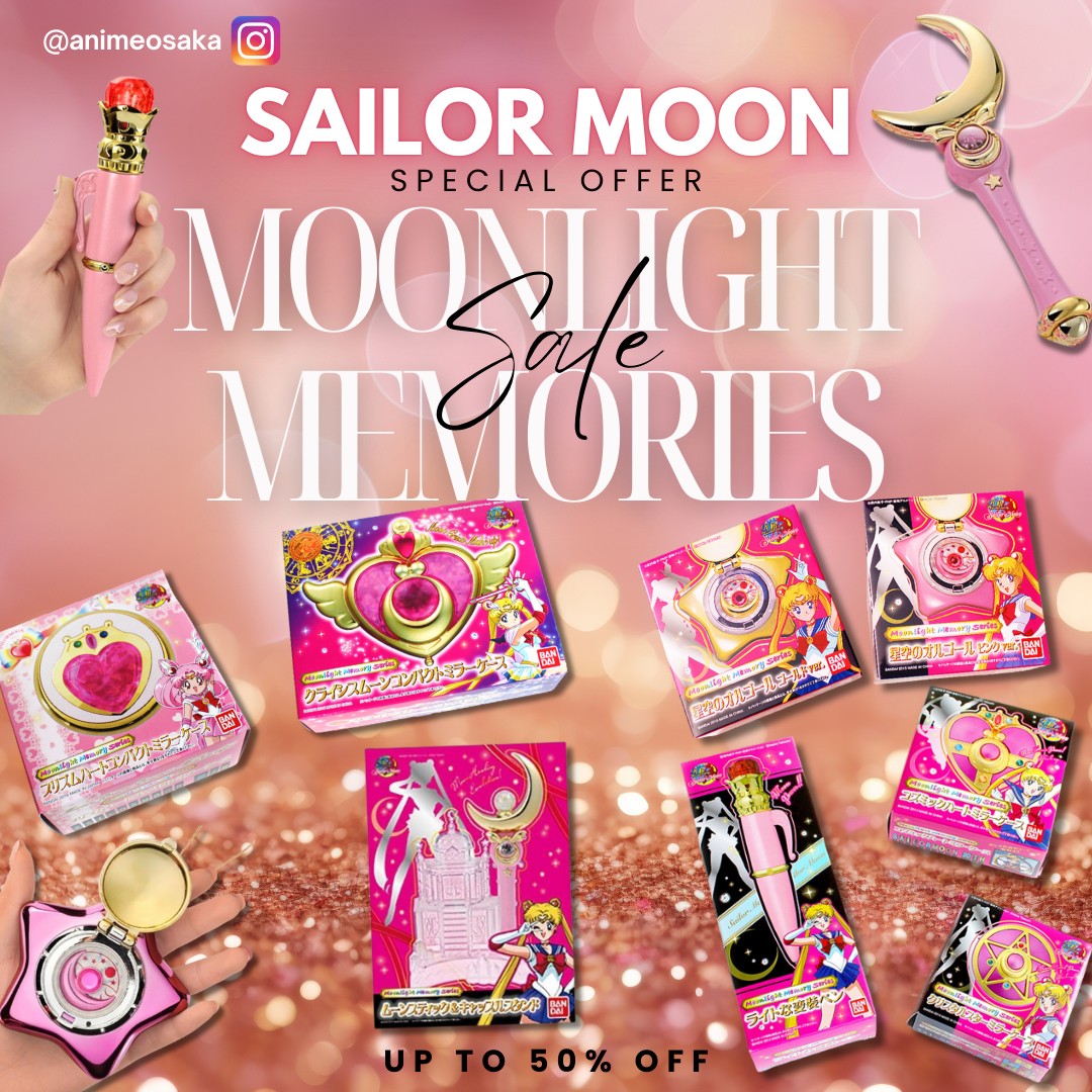 AnimeOsaka - 🌙🎉SAILOR MOON MOONLIGHT MEMORIES COLLECTION... | Facebook