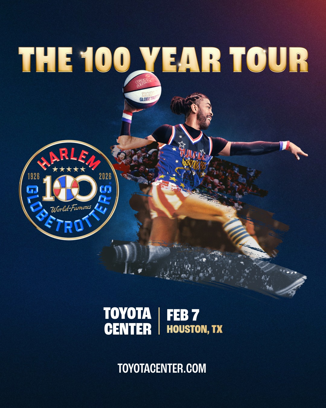 Houston - JUST ANNOUNCED: The Harlem Globetrotters 100 Year Tour ...