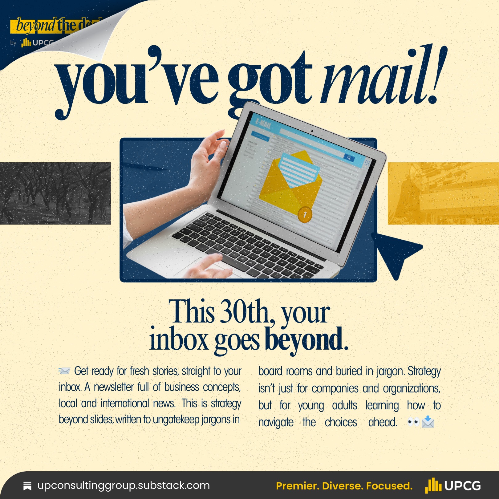 UP - Ready to take strategy beyond slides? Let us slide into your mail ...
