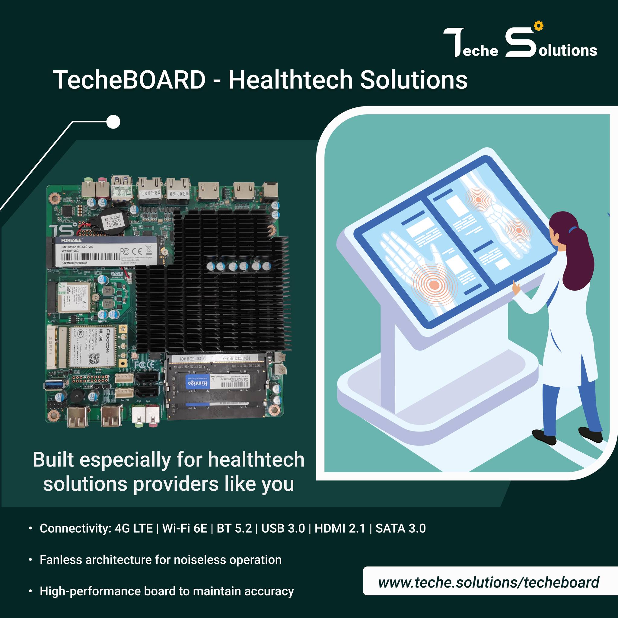 Techeboard - 𝗧𝗲𝗰𝗵𝗲𝗕𝗢𝗔𝗥𝗗 - mini-ITX motherboard: the backbone of your ...