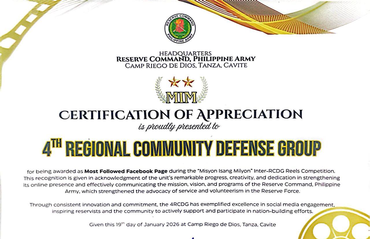4RCDG Rescom - 𝐈𝐍 𝐏𝐇𝐎𝐓𝐎𝐒 | The 4th Regional Community... | Facebook
