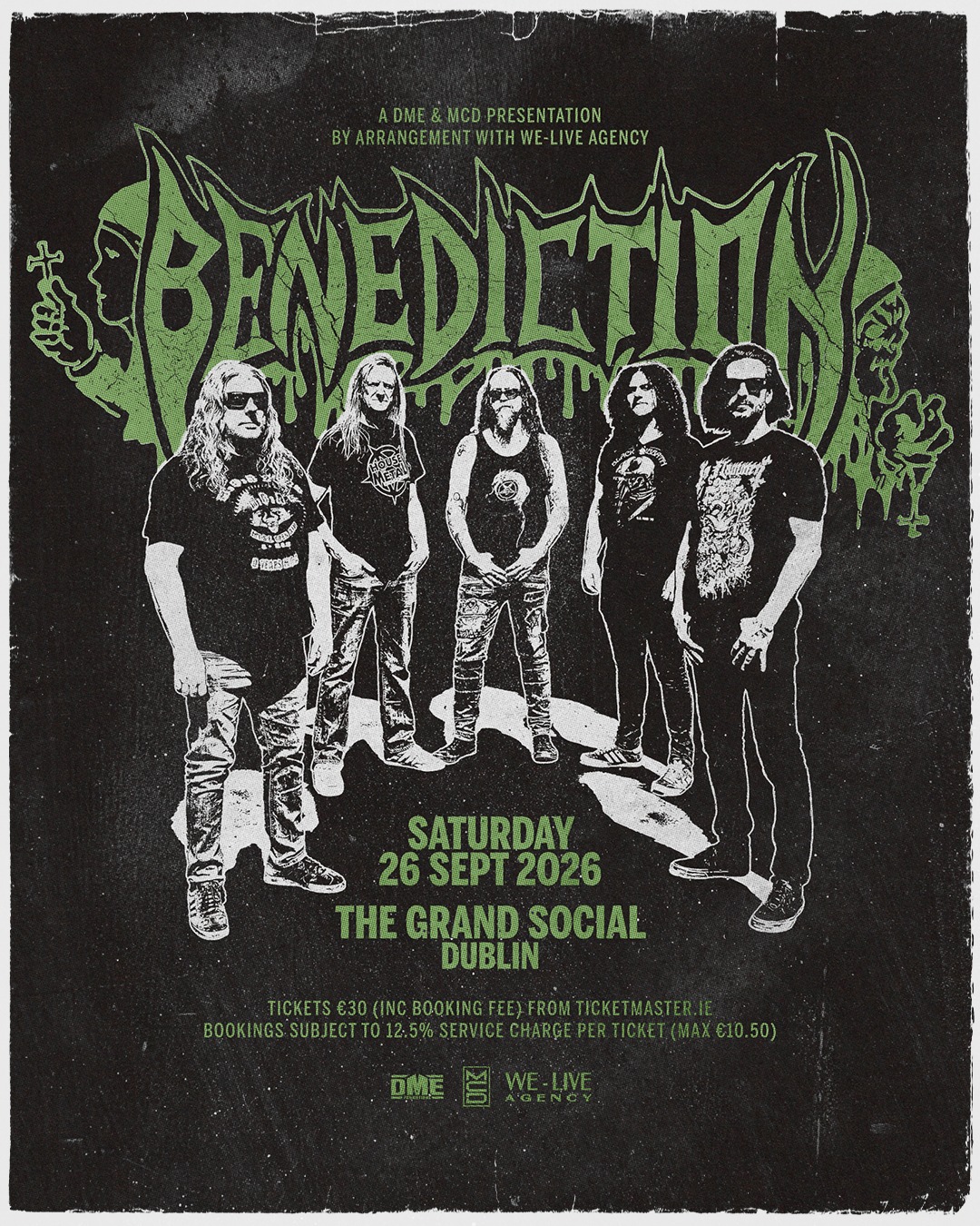 JUST ANNOUNCED 💀 UK death metal legends Benediction are coming to