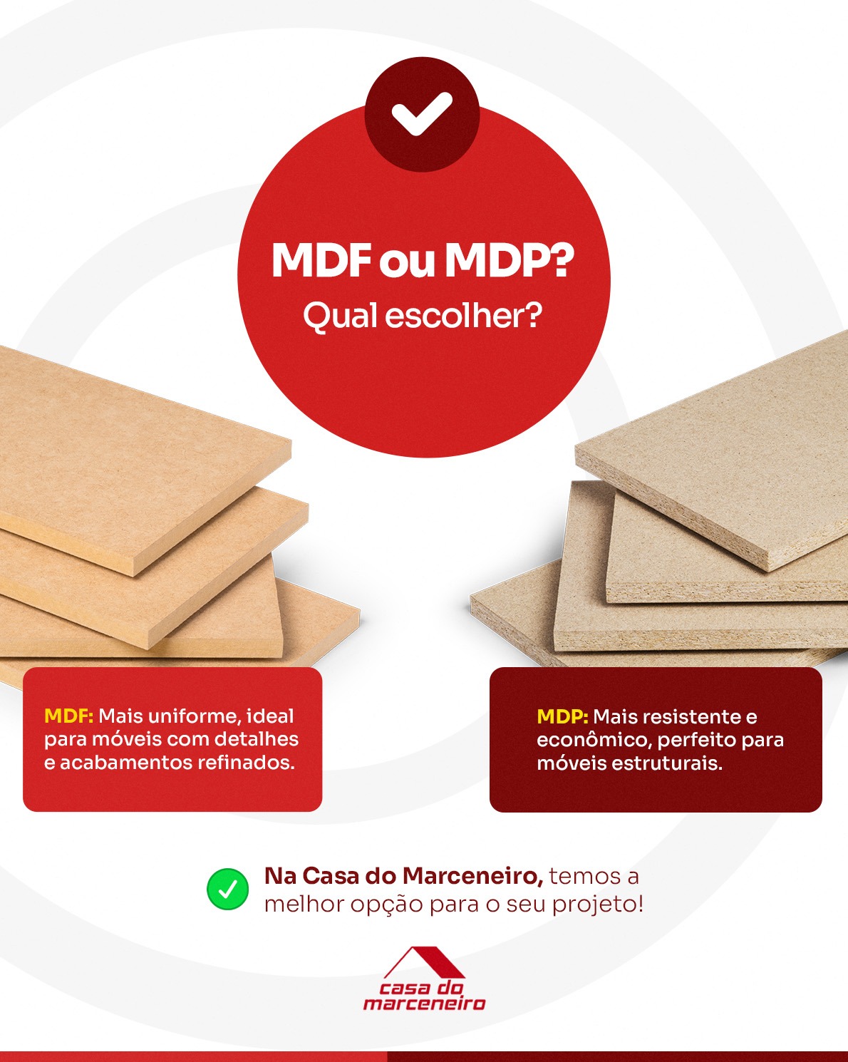 Casa - 🔨 MDF ou MDP? Qual escolher? 🏠 Se você está planejando um novo ...