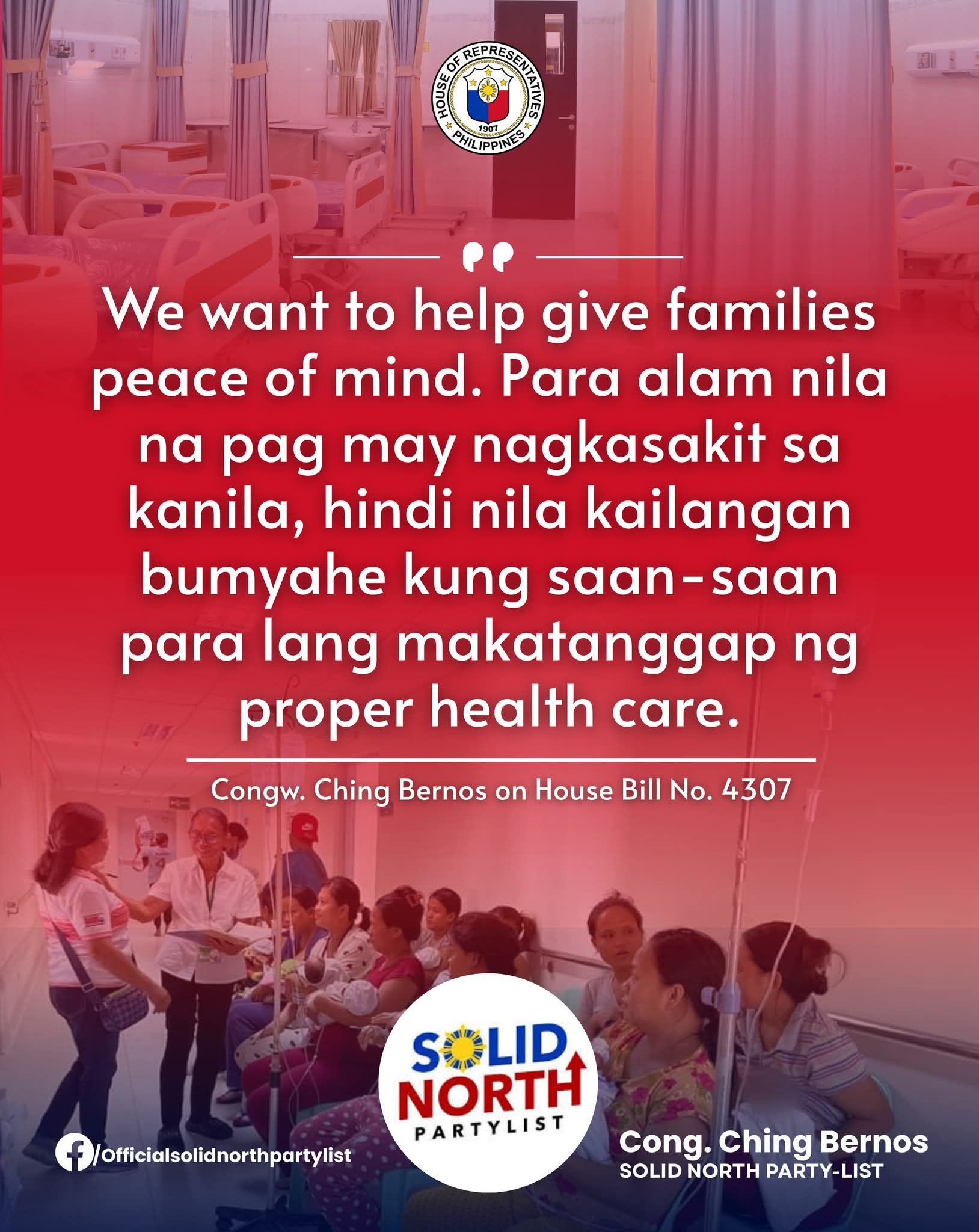 Damdamag ABRA - BERNOS PUSH FOR UPGRADED HOSPITALS TO... | Facebook