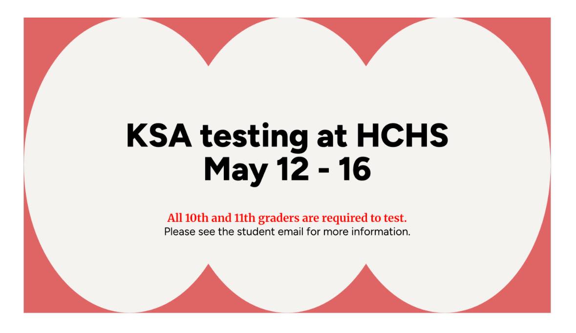 Hancock - All 10th and 11th graders are required to take the Kentucky ...