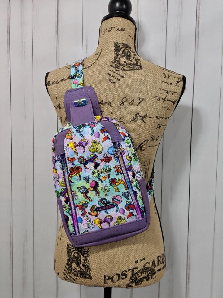 disney mini sling backpack Loungefly Minnie Mouse Silhouette Crossbody Bag This key ring is all about combining charm with ease of use Vera Bradley Disney Lorman Sling