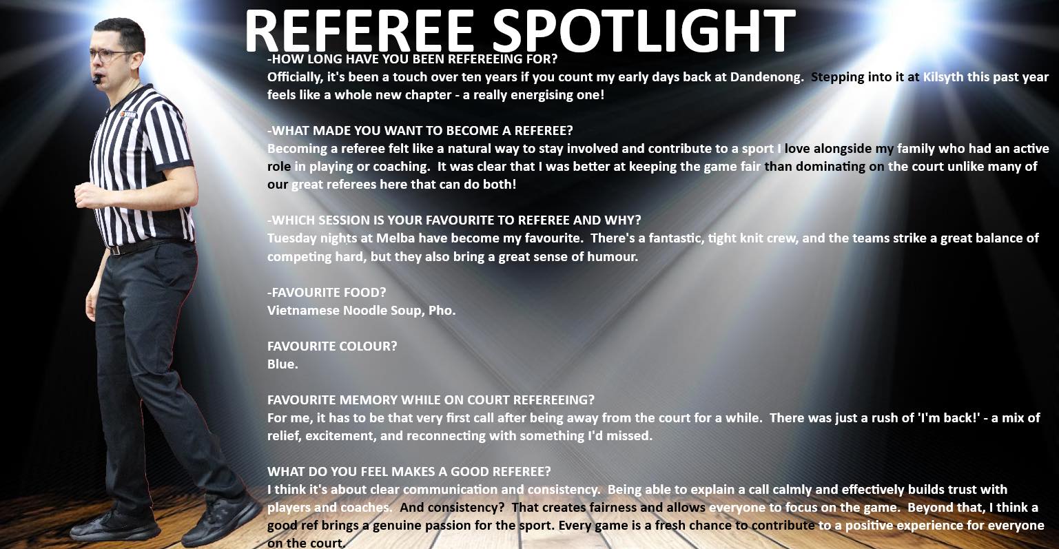 Kilsyth - 💡 💡 💡 REFEREE SPOTLIGHT 💡 💡 💡 In this week’s addition of the ...