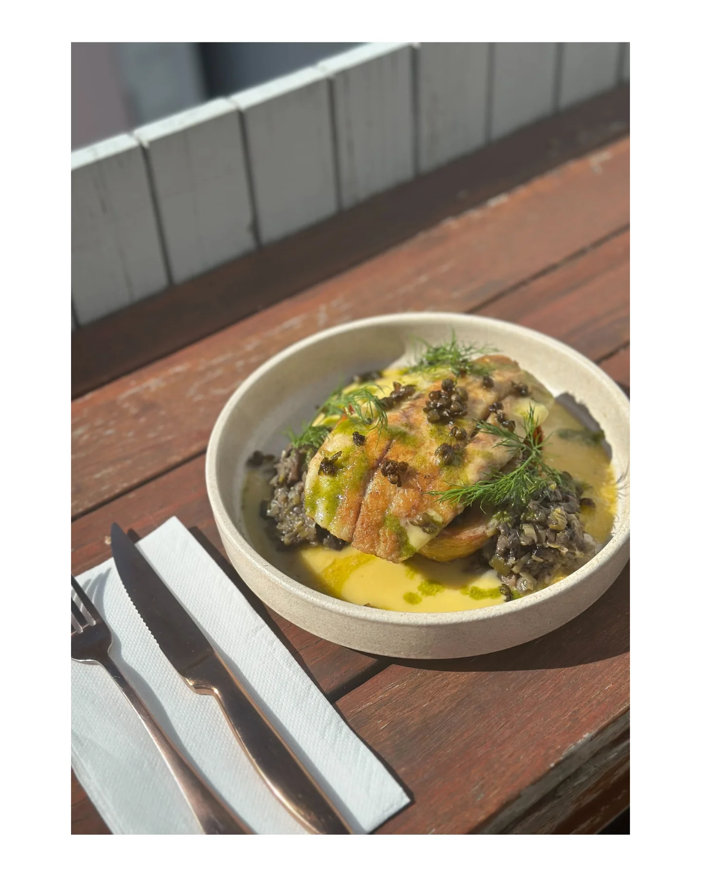 Maria - ~ Good Friday Easter Special ~ Grilled Barramundi with mushroom ...