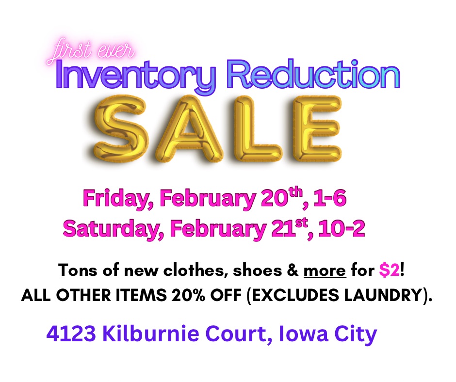 IC Coupon Lady Inventory Reduction Sale