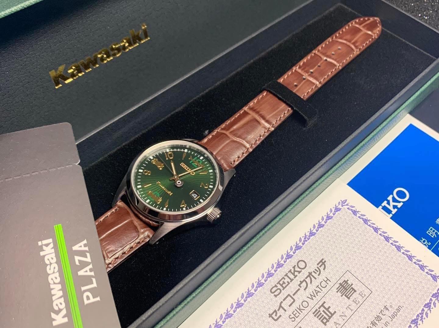 🌍🏍️✈️⚓ The First-Ever Seiko x Kawasaki Collaboration 2020