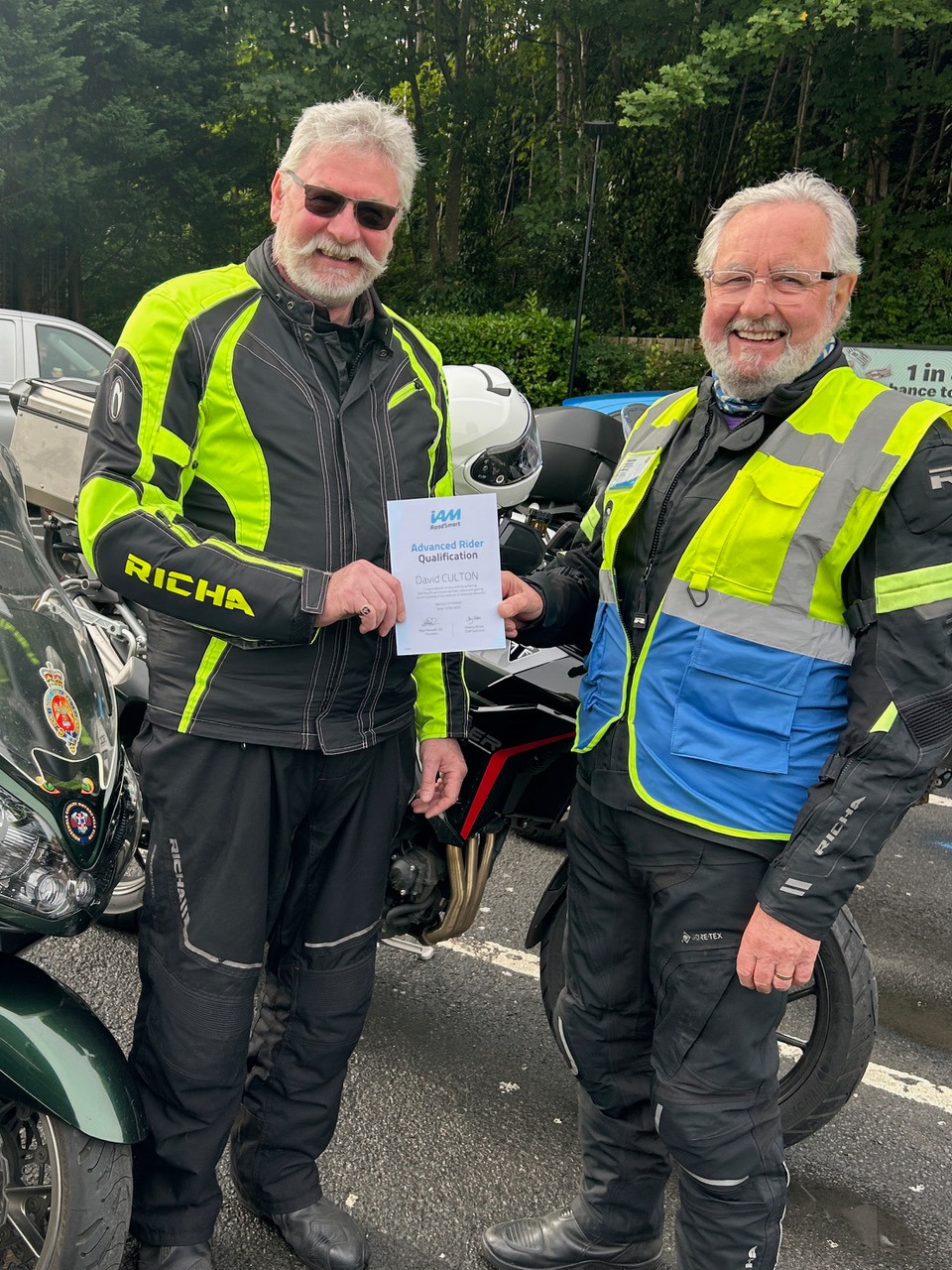 Motorcycle - David Culton (pictured here with his Borders Group of ...