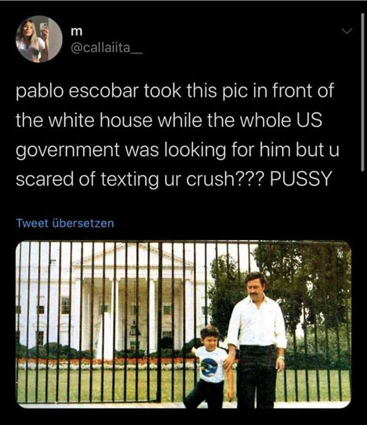OMG - Pablo Escobar risked it all for a pic at the White House while ...