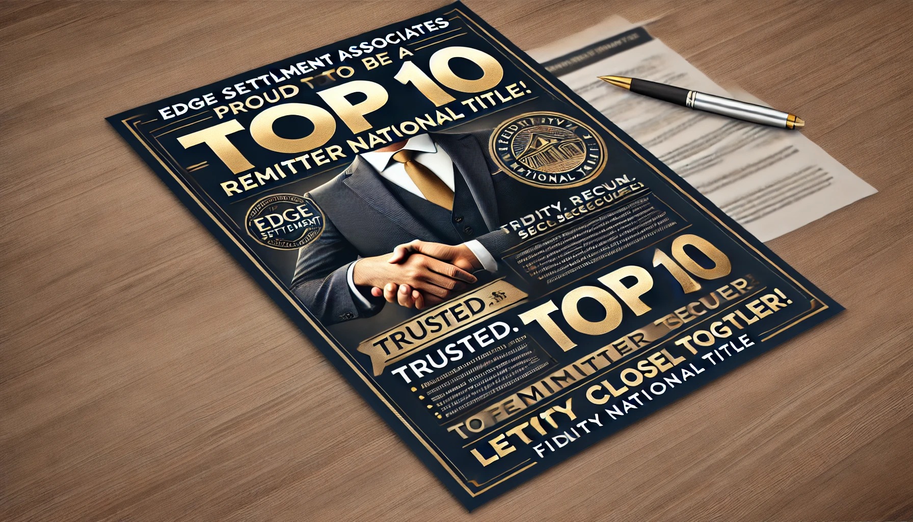 Edge - The Edge Family is proud to be a part of the TOP TEN title ...