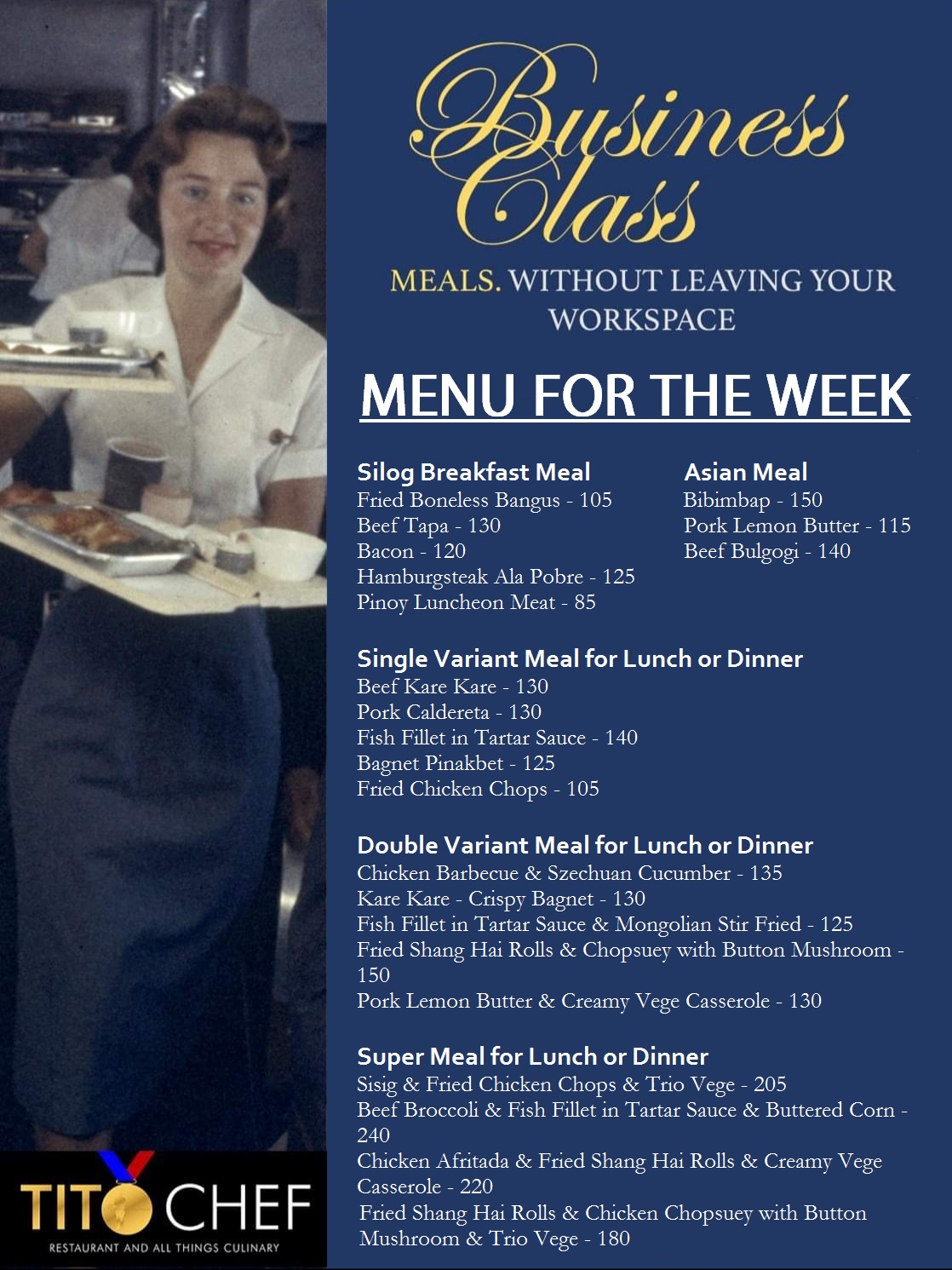Business Class by Tito Chef