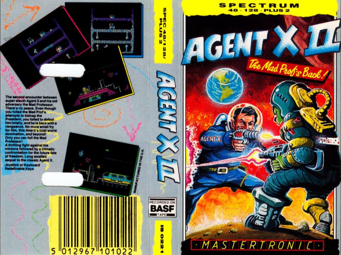 agent　② I used to load this one up just for the music - Agent X II