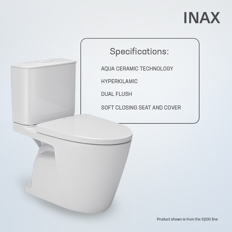 The S200 Close-Coupled Water Closet... - INAX Philippines