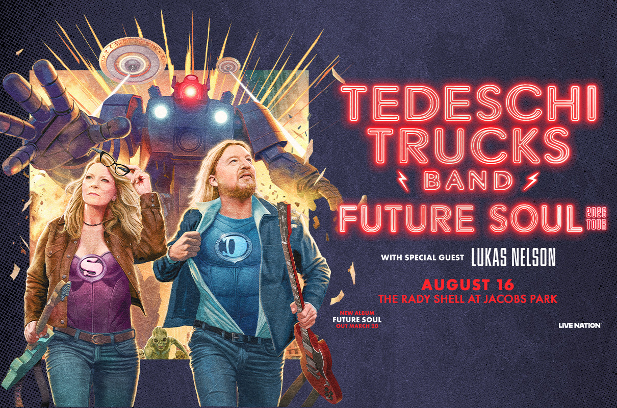 The Rady - 🚨 JUST ANNOUNCED! 🚨 Tedeschi Trucks Band is hitting the road ...