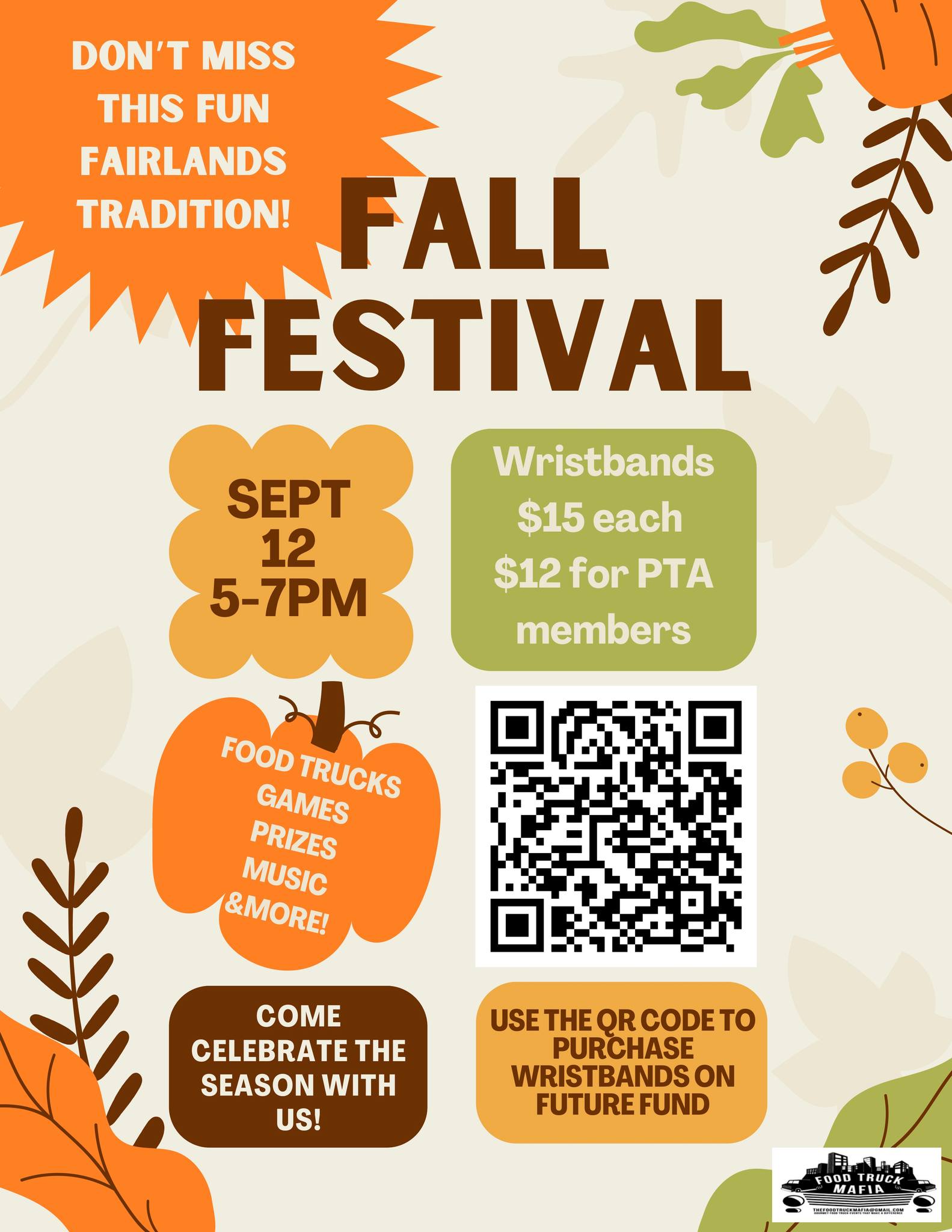 Fairlands - Fairlands Flyers! Buy your Fall Festival tickets now! Only ...