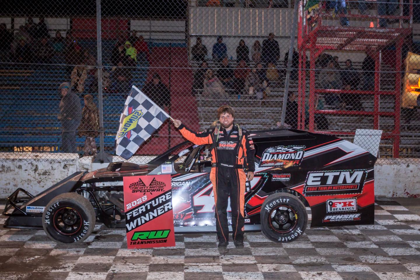 Collin - We Picked up Win #16 Friday night at Tri City Motor Speedway ...