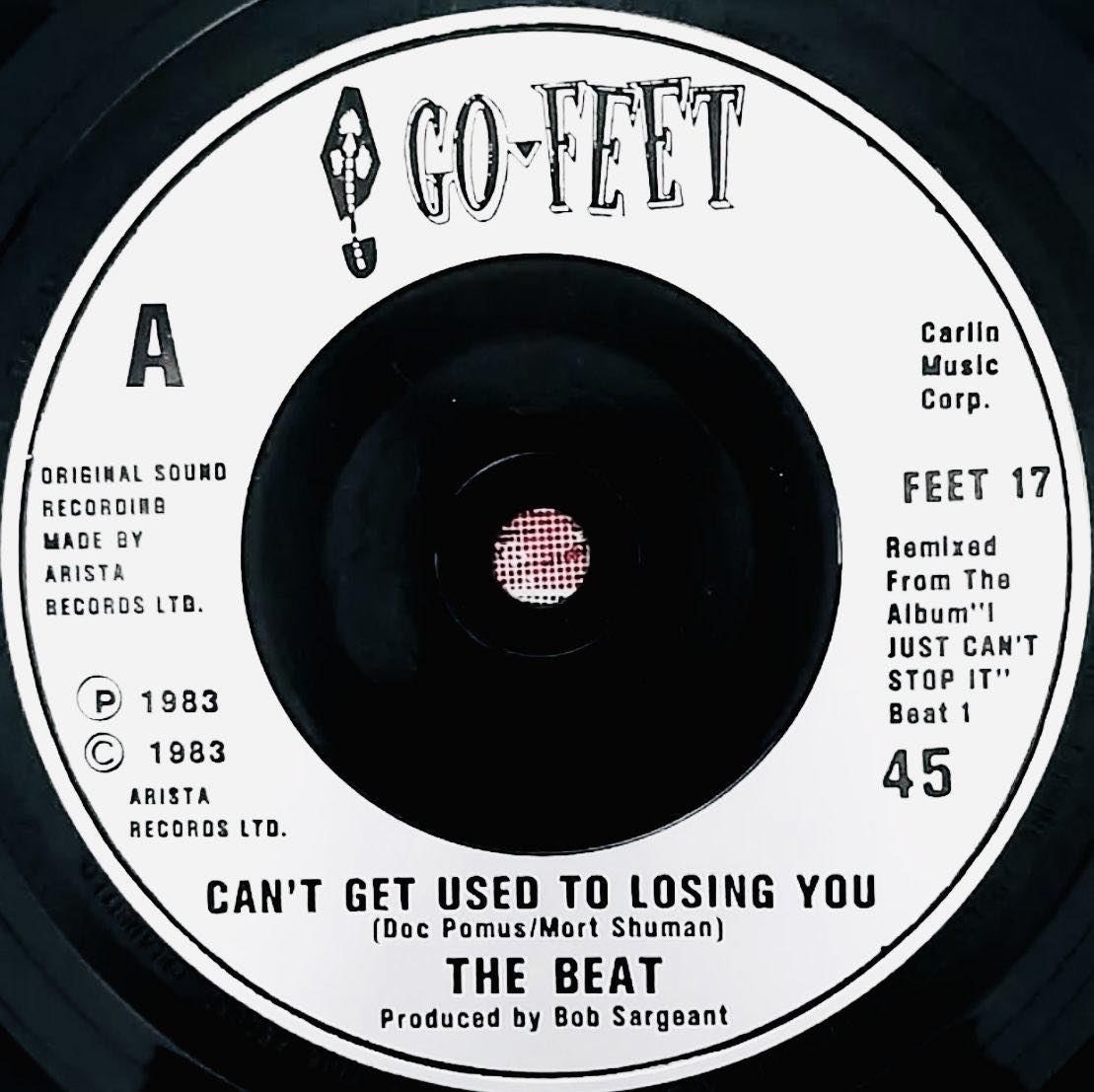 The Beat Can't Get Used To Losing You, released on this day in 1983! x