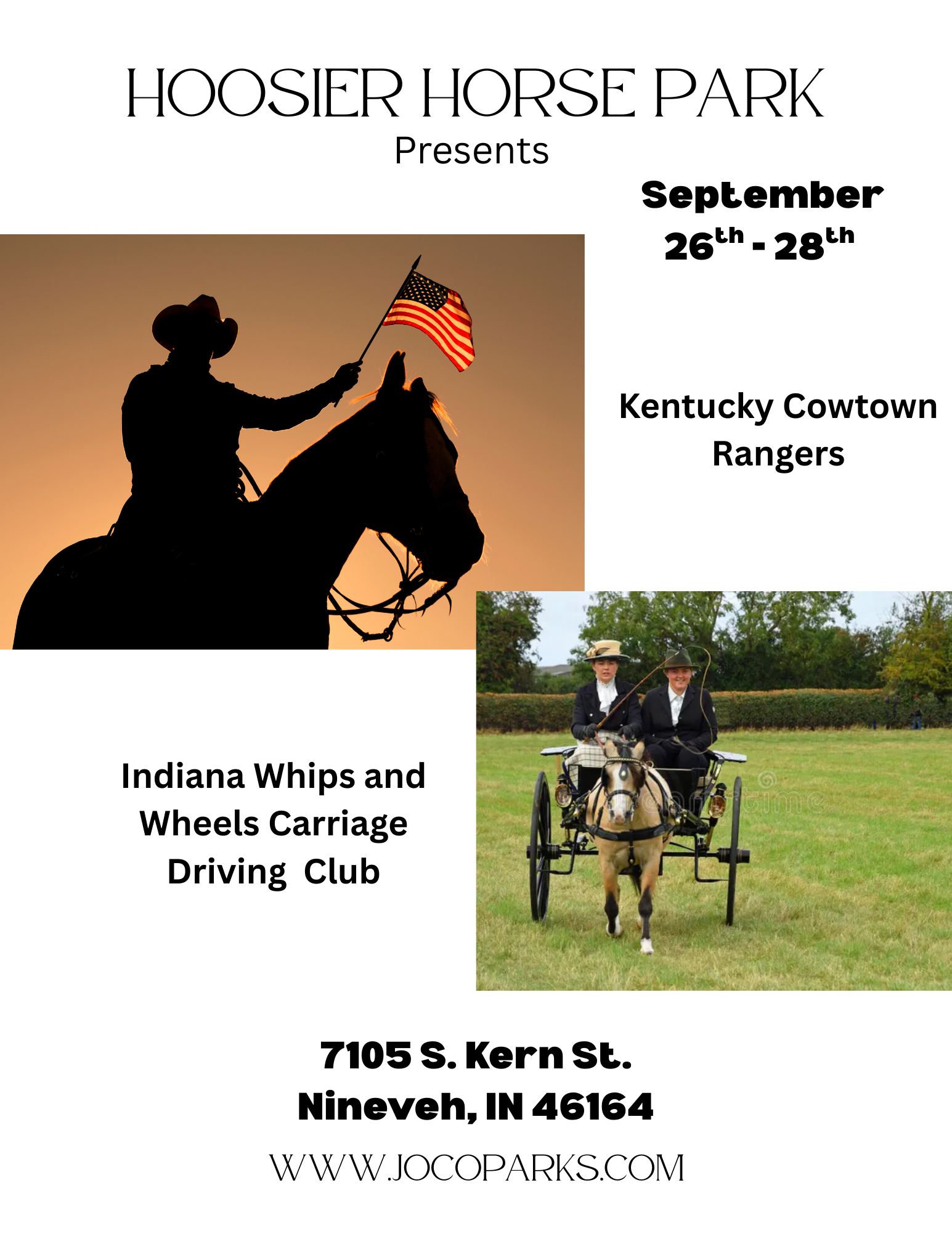 Come see the Indiana Whips and Wheels... - Hoosier Horse Park | Facebook