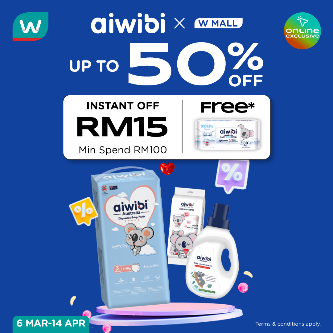 Watsons - [ONLINE EXCLUSIVE | AIWIBI] Stock up on your...