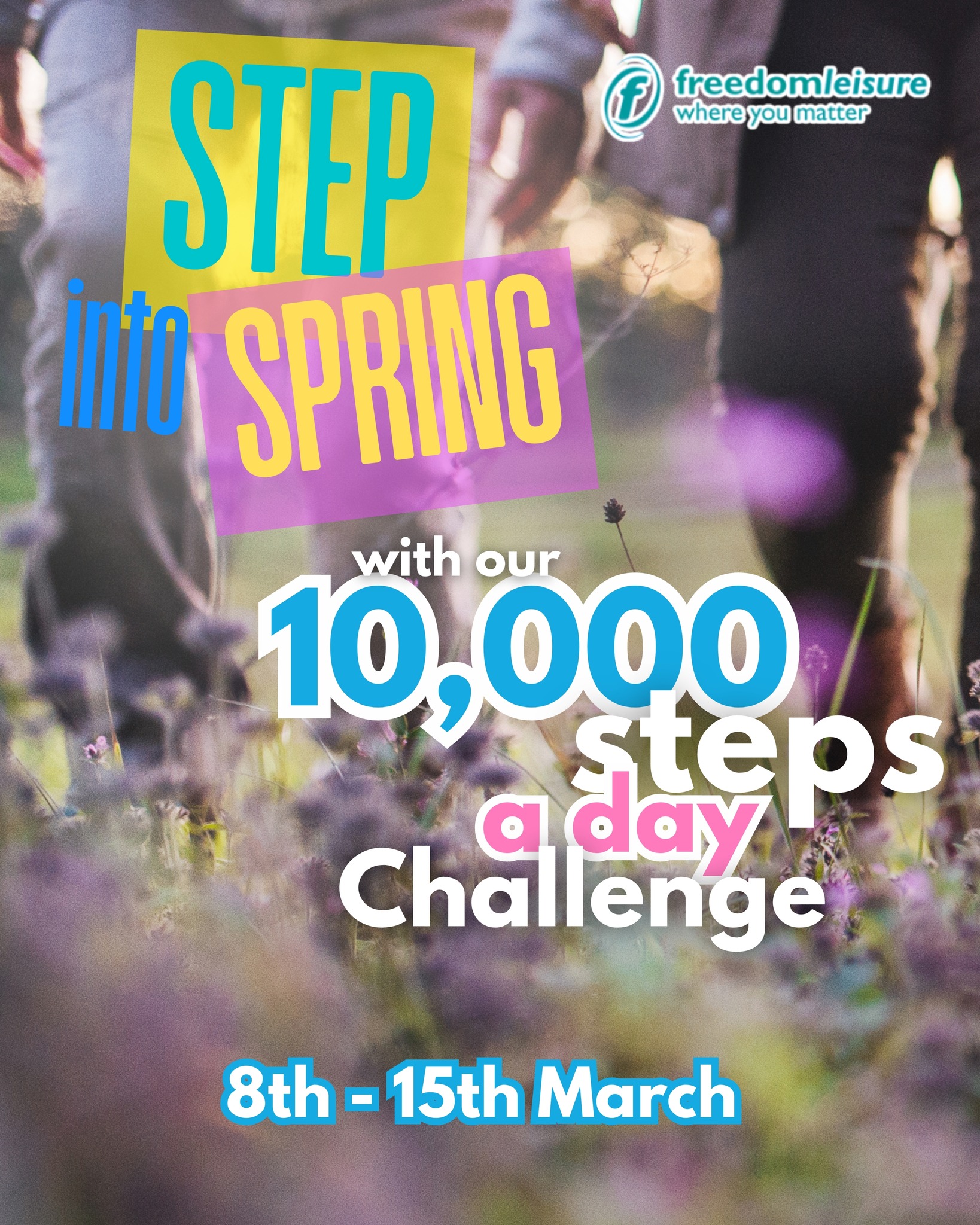 De - 🌸 Step into Spring with the 10,000 Steps Challenge! 🌸 This season ...