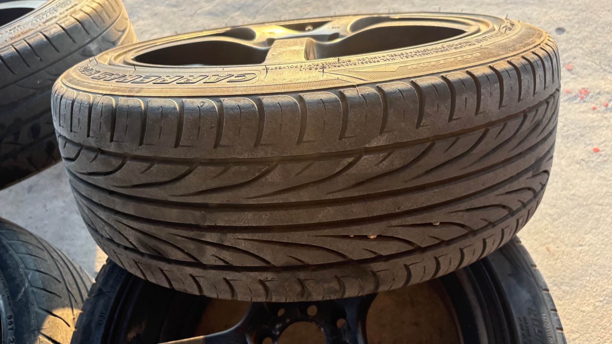 🔥 ล้อเทรินขอบ17 prodrive 4/100 - 4/114 ยางปี23*18 ขายตามสภาพ 3,800 ...