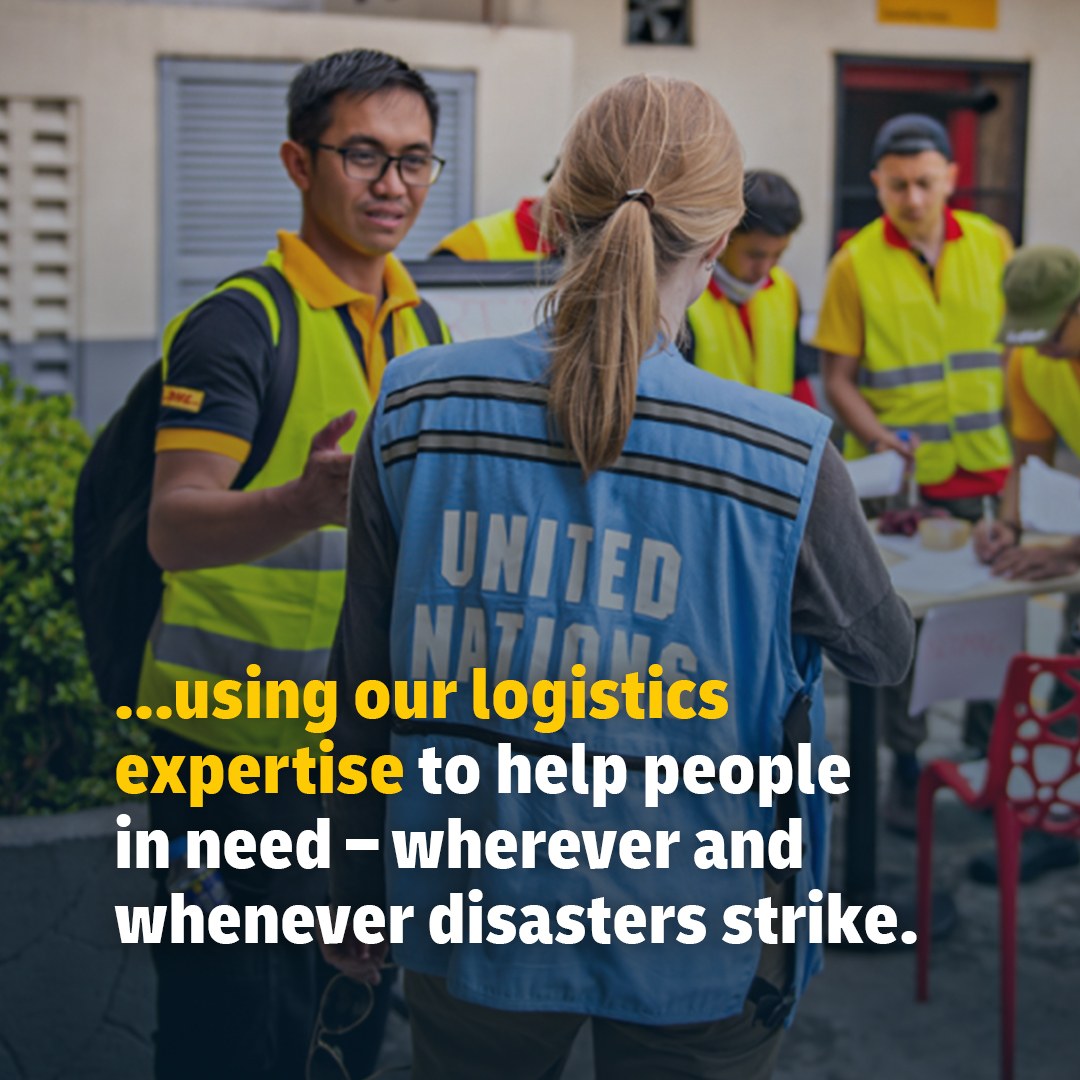 DHL - This International Day for Disaster Risk Reduction we say “thank ...