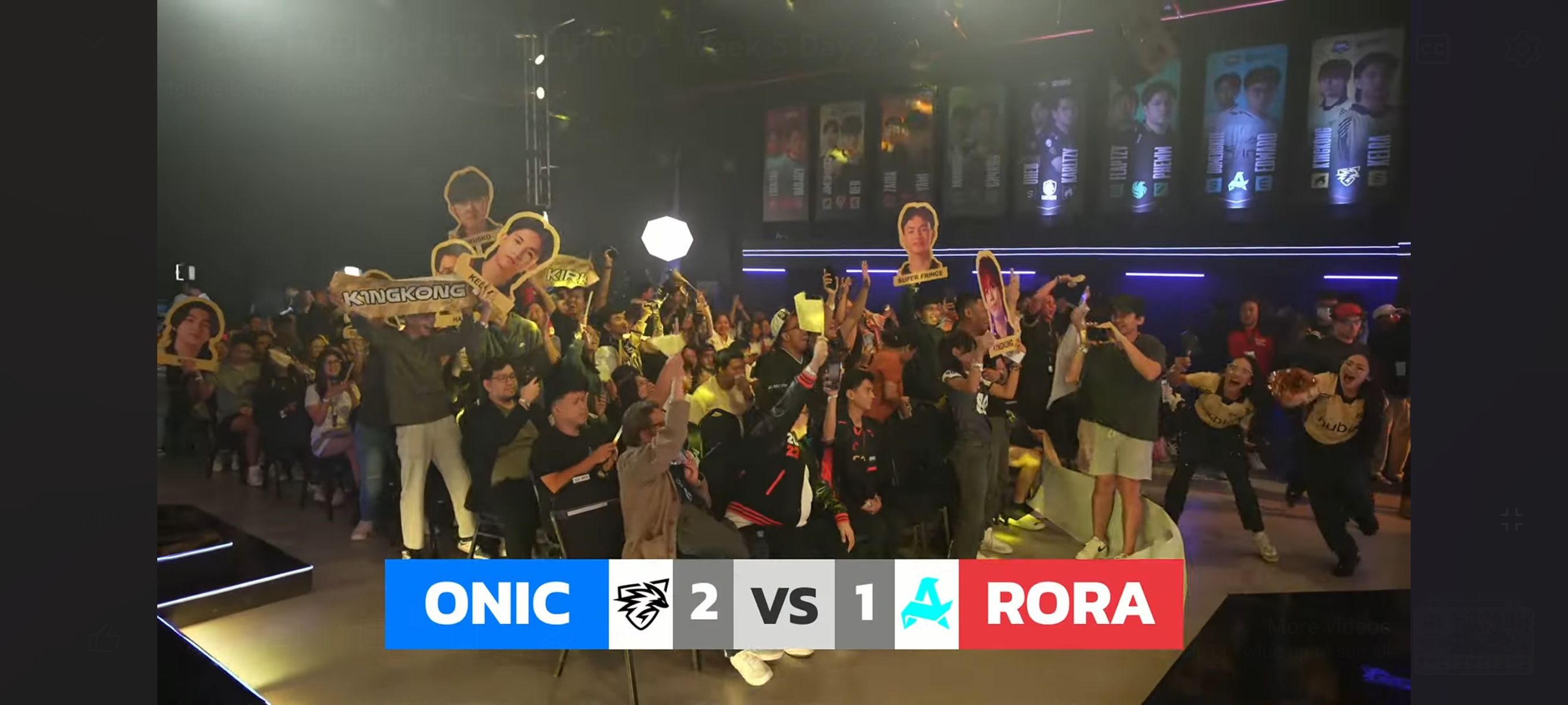 Queenhearts - Week 5 Day 2 MPLPHS15 ONIC VS RORA #LakasNgPinas # ...