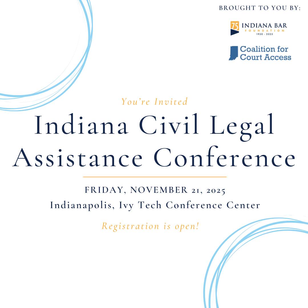 Registration for the 2025 Indiana... - Indiana Bar Foundation | Facebook