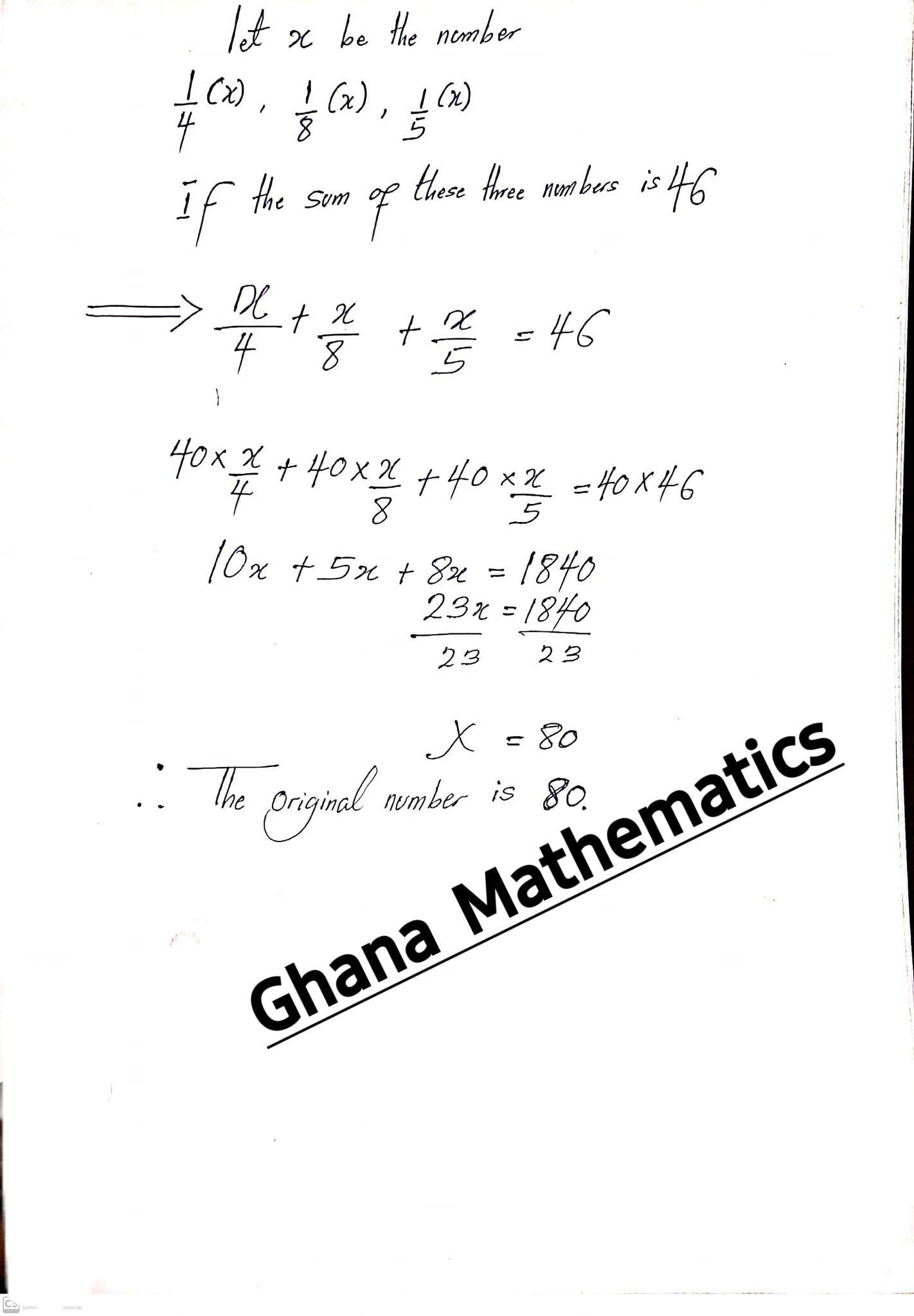 Ghana Mathematics | Accra