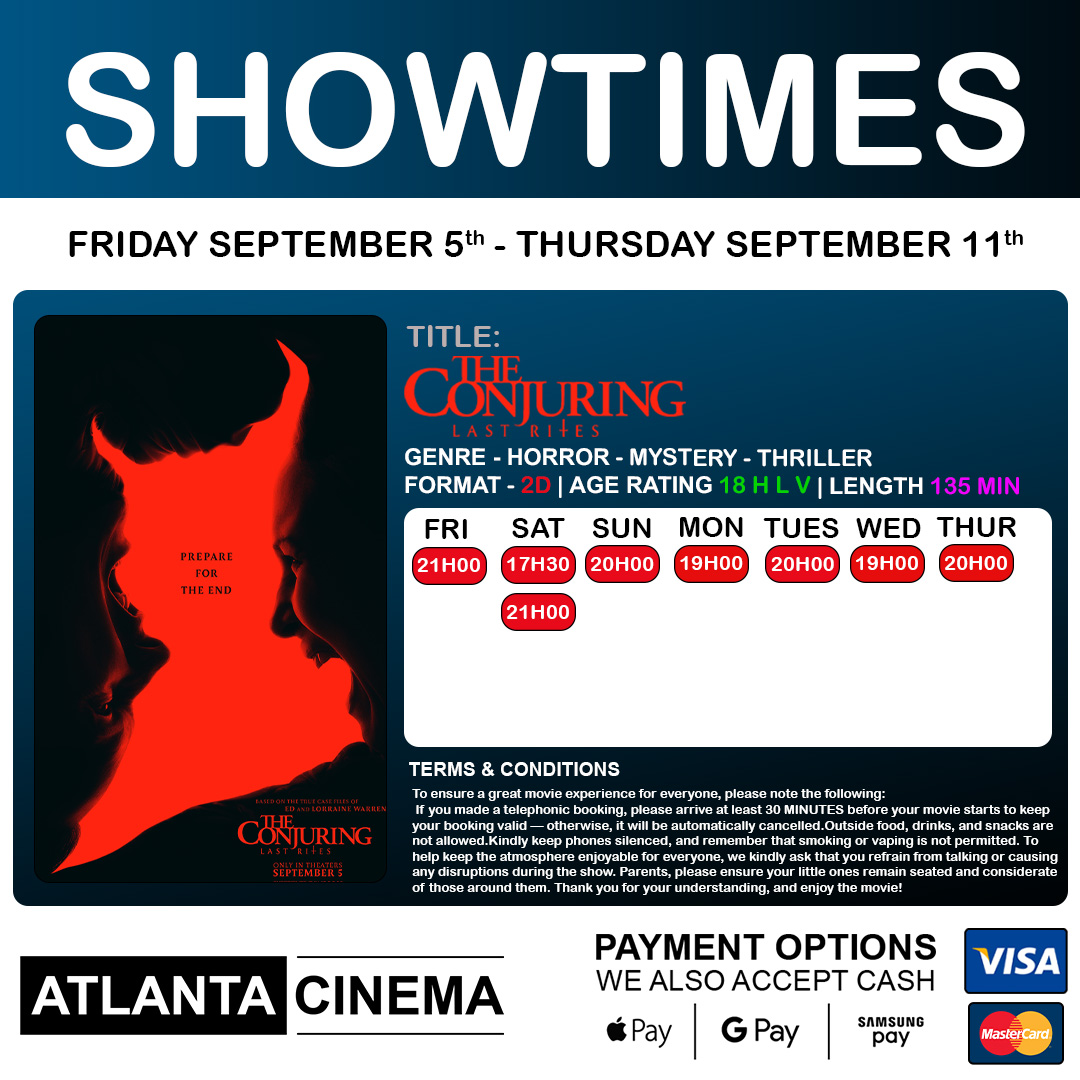 🎬🔥 This Week’s Movie Schedule... - Atlanta Cinema Swakopmund | Facebook