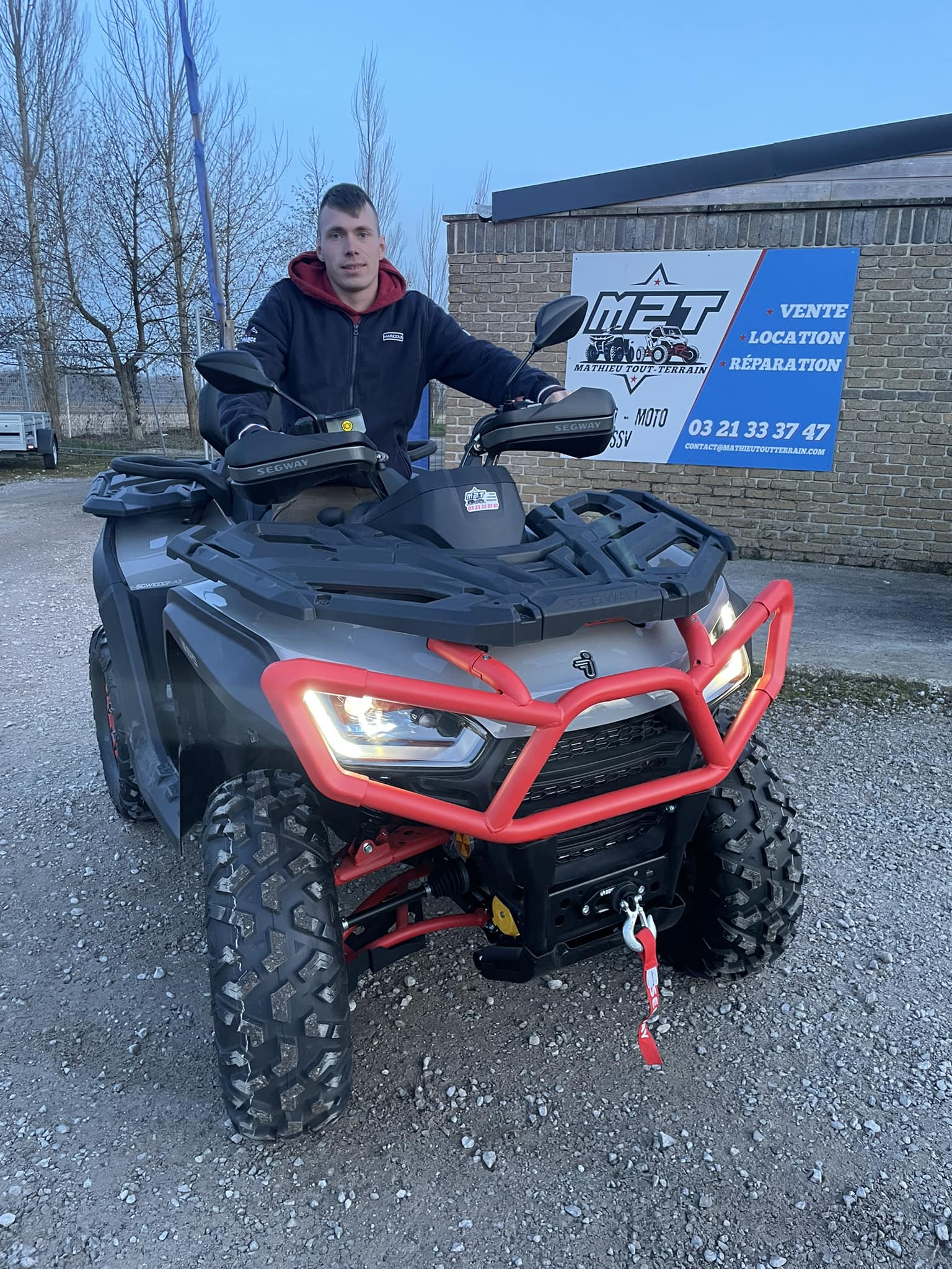 Mathieu - 🔥🔥la première livraison At10 Segway🔥🔥 Bravo et merci à Morgan ...