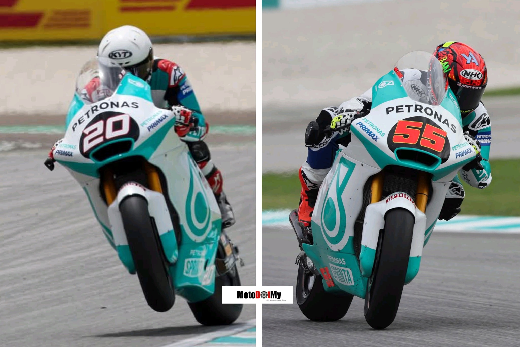 MotoDotMy - DUA pelumba yang beraksi secara wildcard dalam kelas Moto2 ...