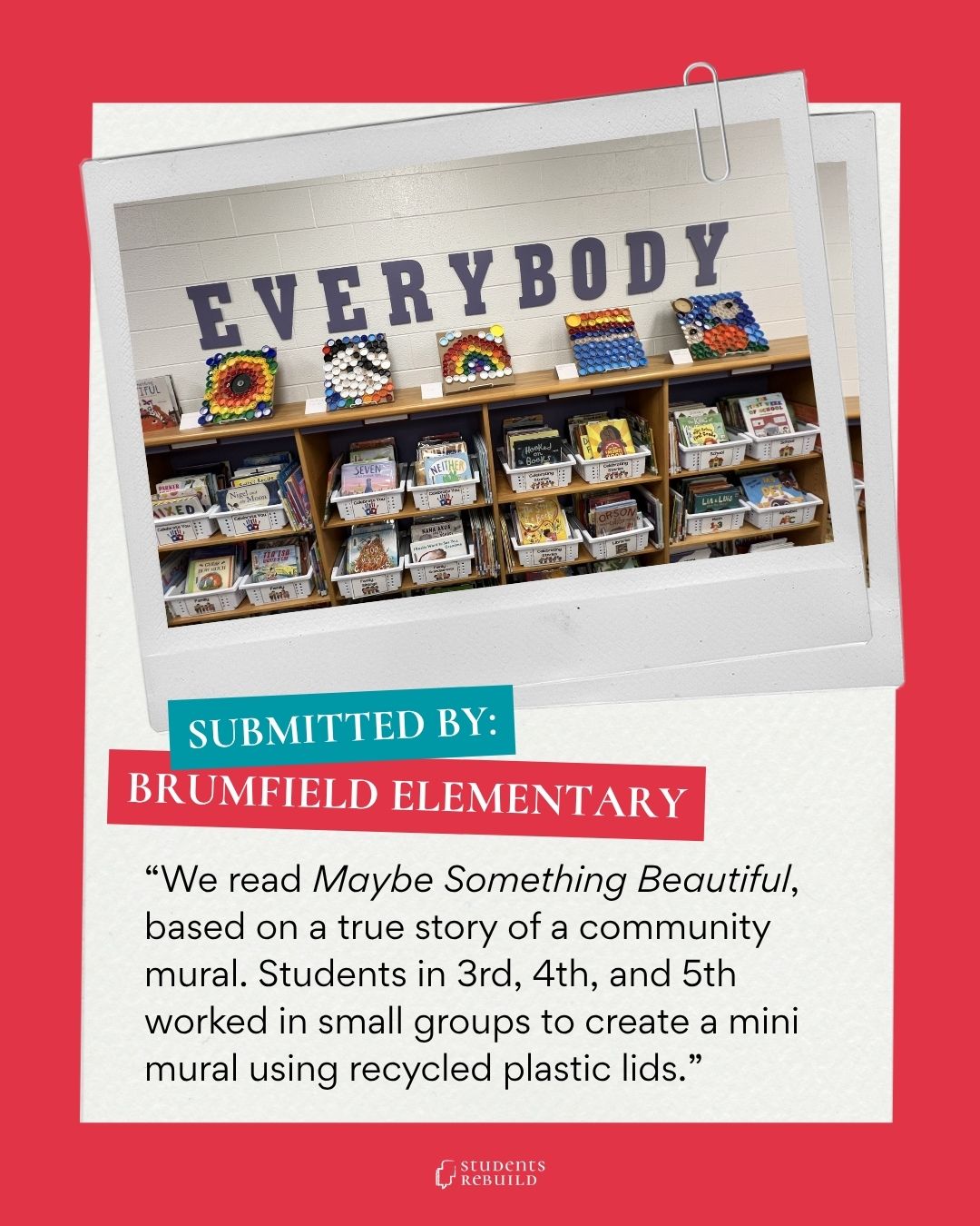 Students Rebuild - This month classroom art is appreciating in value ...