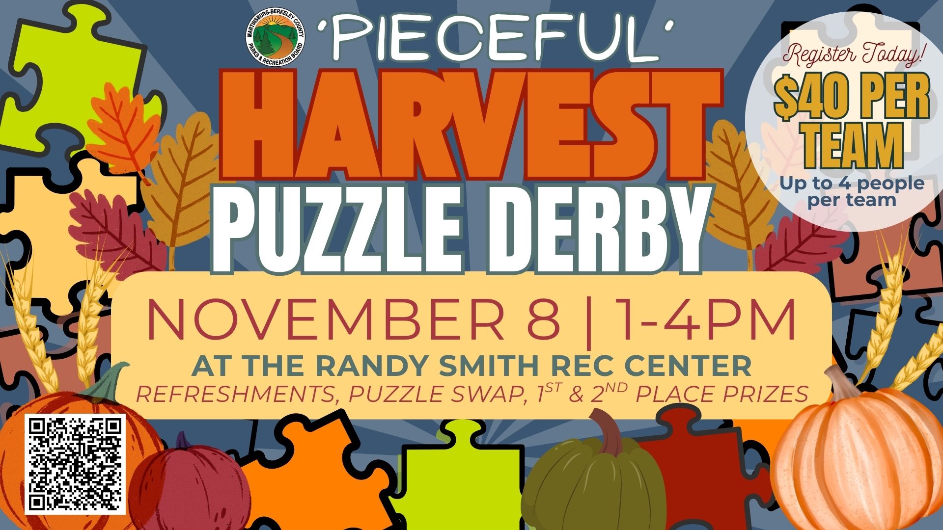 Martinsburg-Berkeley - 🧩🍂The Puzzle Derby is approaching! 🧩🍂 Grab your ...