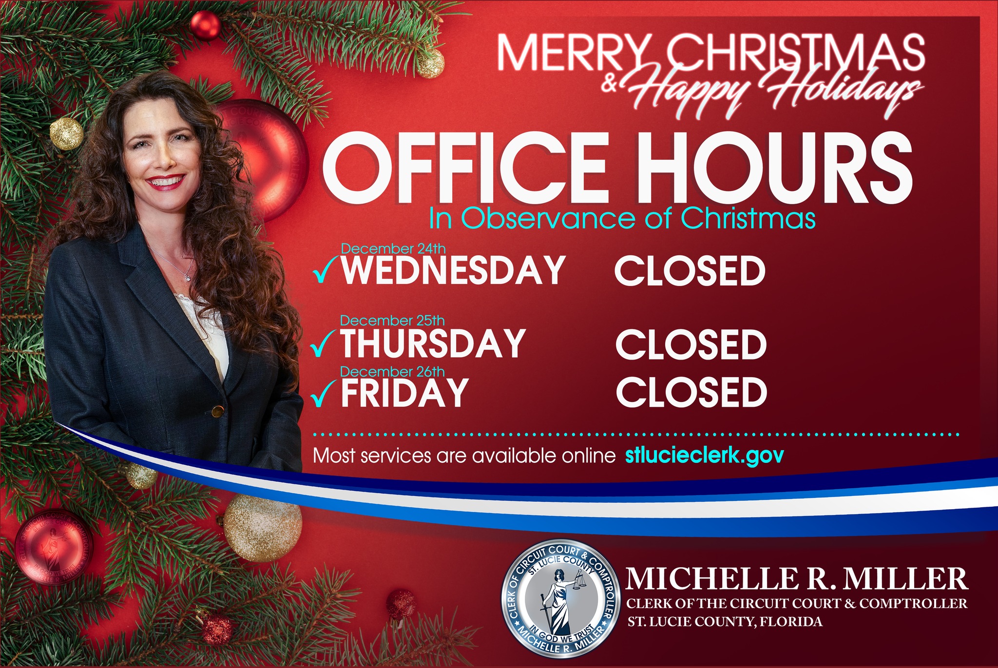 Michell... - Michelle R. Miller, St. Lucie Clerk & Comptroller