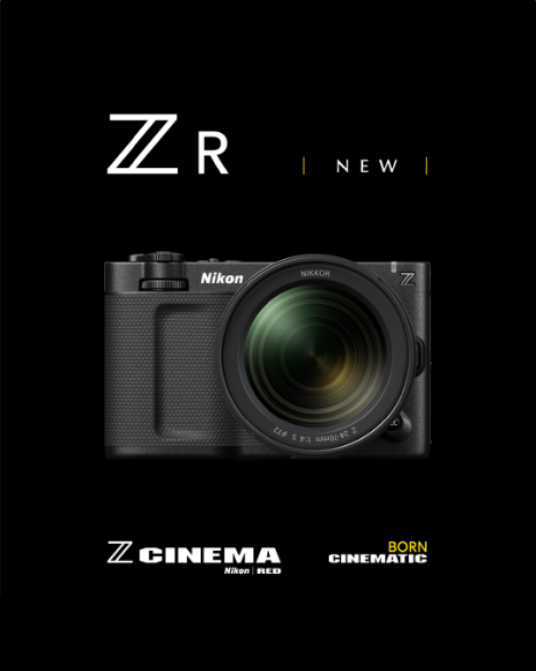 數位小兔 - 📸【新品介紹】 Nikon ZR - #Nikon 第一台全方位電影攝影機「ZR」。 搭載R3D NE，讓你輕鬆實現與 RED ...