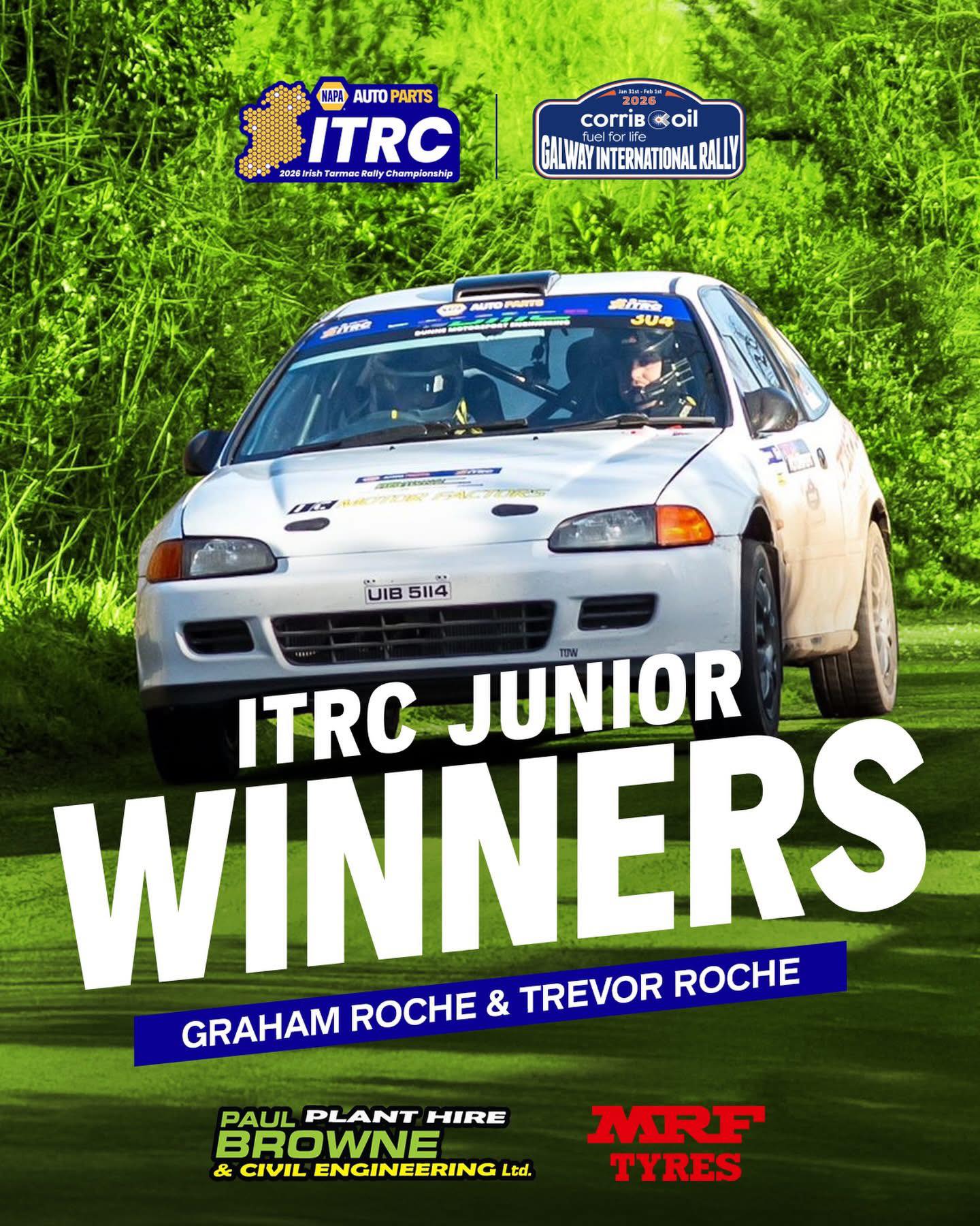 Eastcoast - Irish Tarmac Rally Championship 2026 Galway International ...