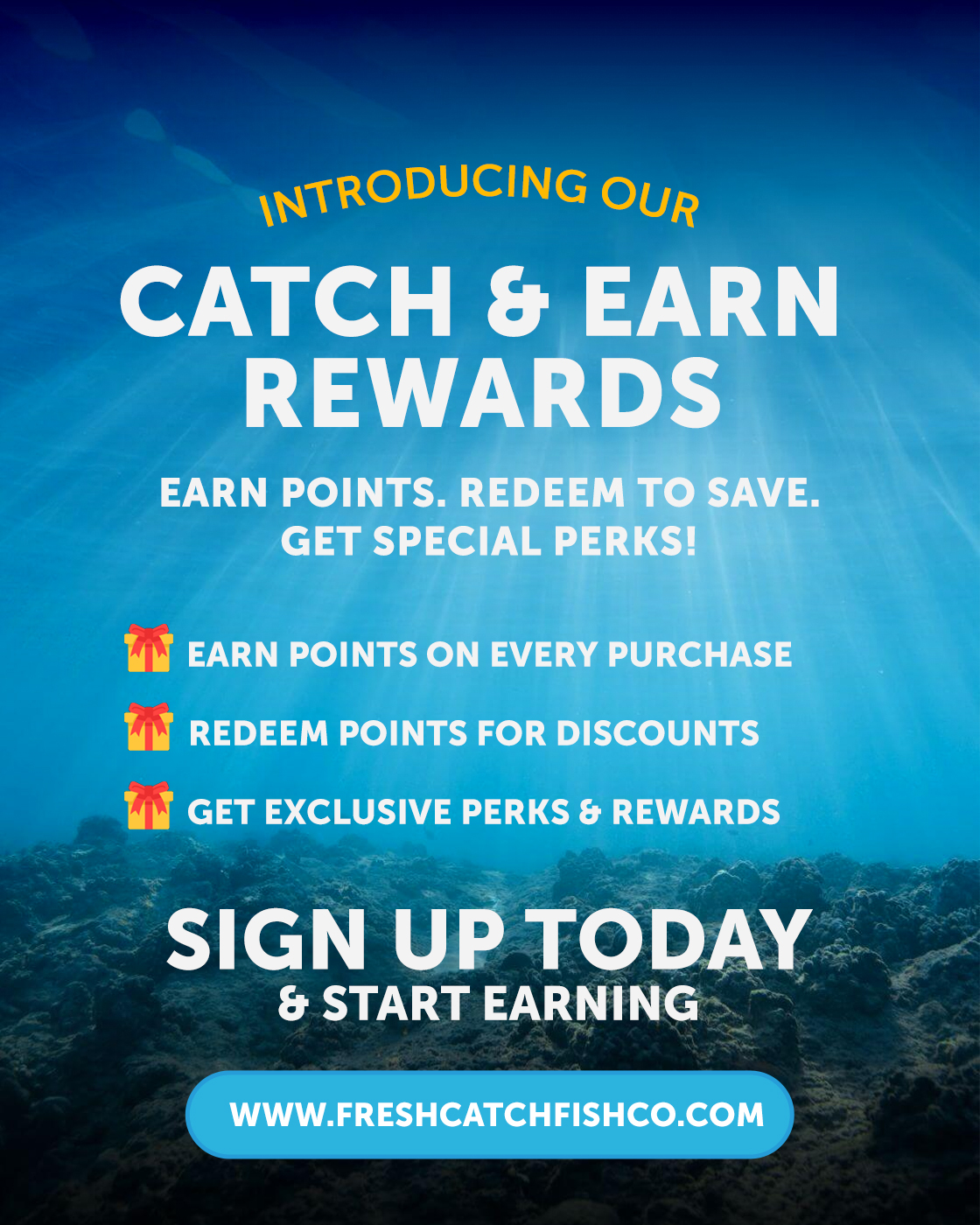 Fresh - 🚨 BIG NEWS! 🚨 We're excited to introduce Fresh Catch Rewards! 🎉 ...