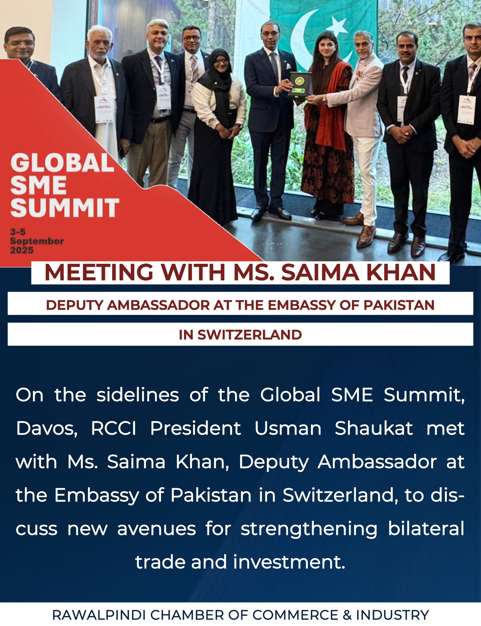 🌍🤝 On the... - Rawalpindi Chamber of Commerce & Industry | Facebook