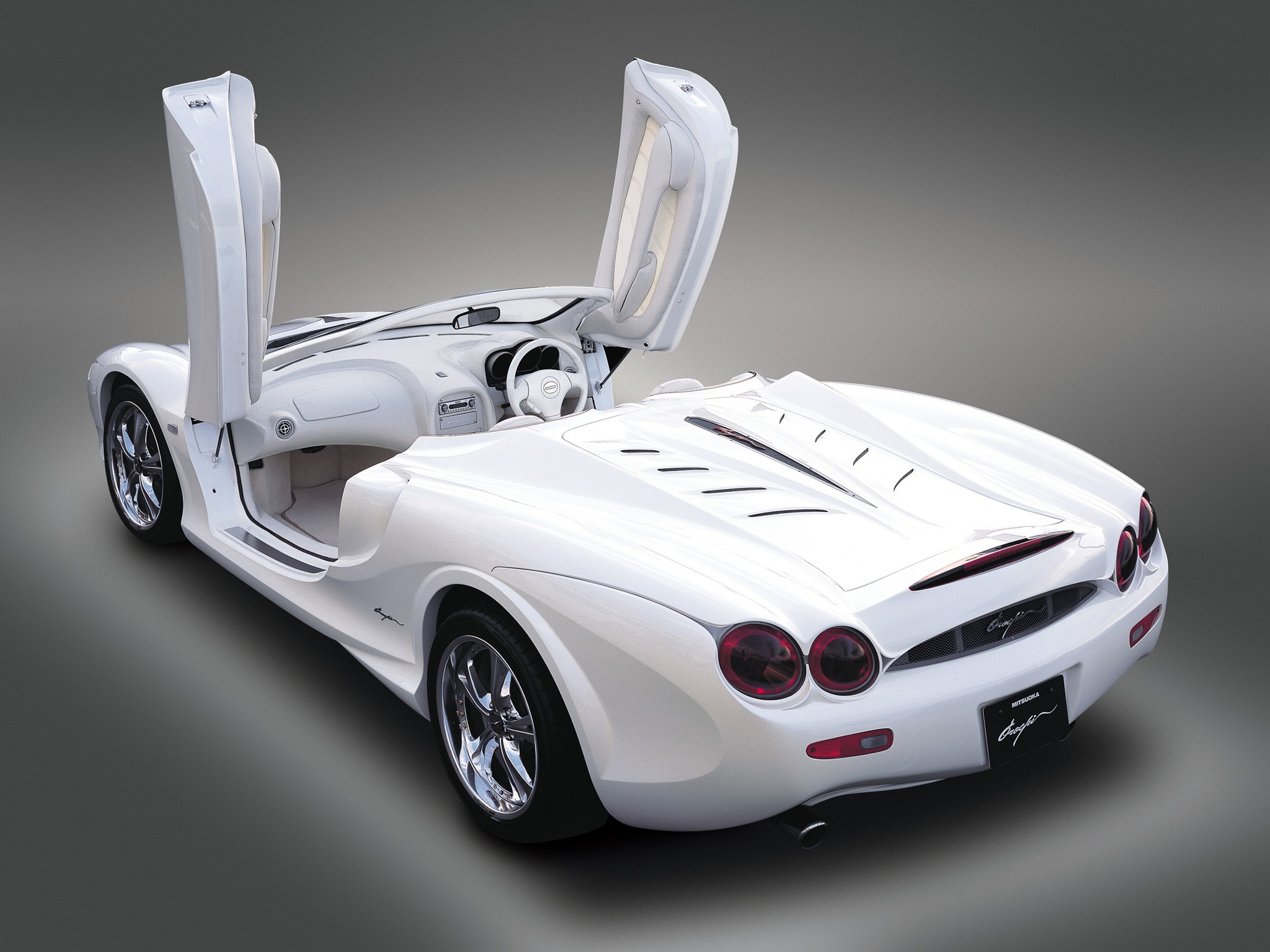 Ever wanted to drive a car that looks like an eight-headed