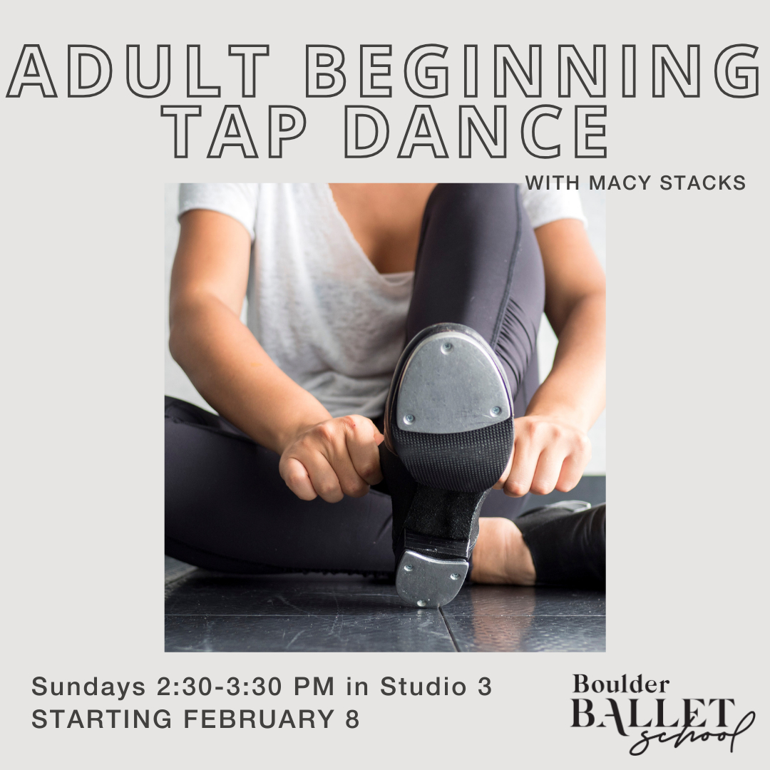Boulder - 🚨 NEW CLASS ALERT 🚨⁠ ⁠ Adult Beginner Tap is coming to BBS ...
