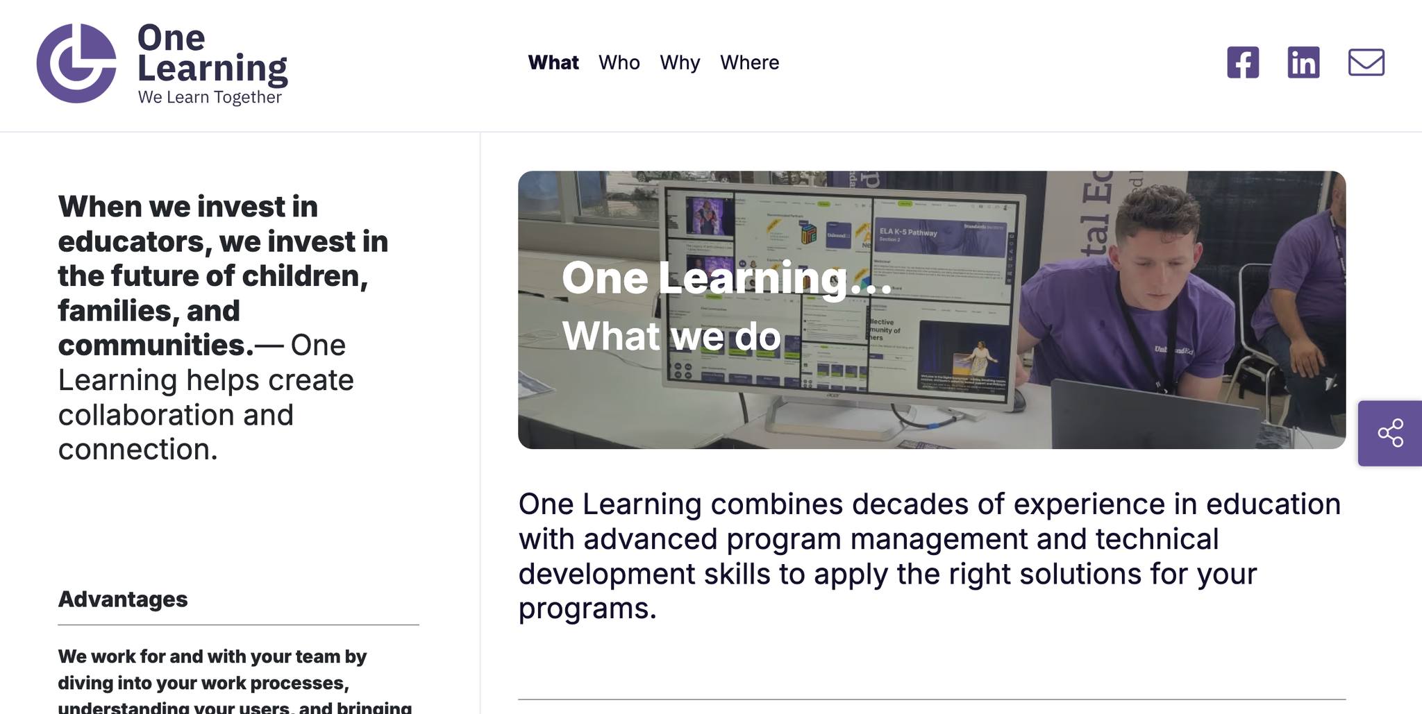 One Learning Community