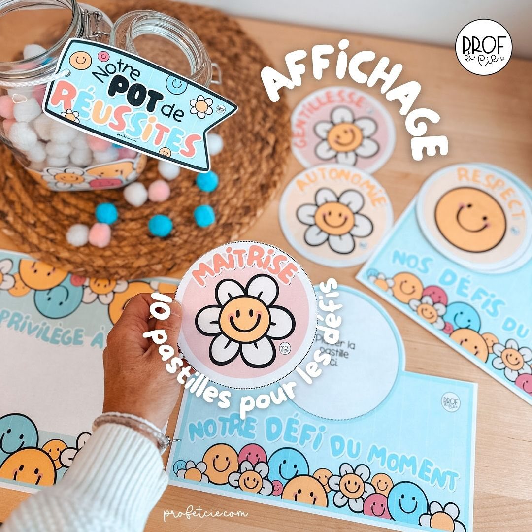 Pot De Récompenses avec Donut Bocal De Récompense De Salle De Classe Jar Garçons Filles Cadeaux