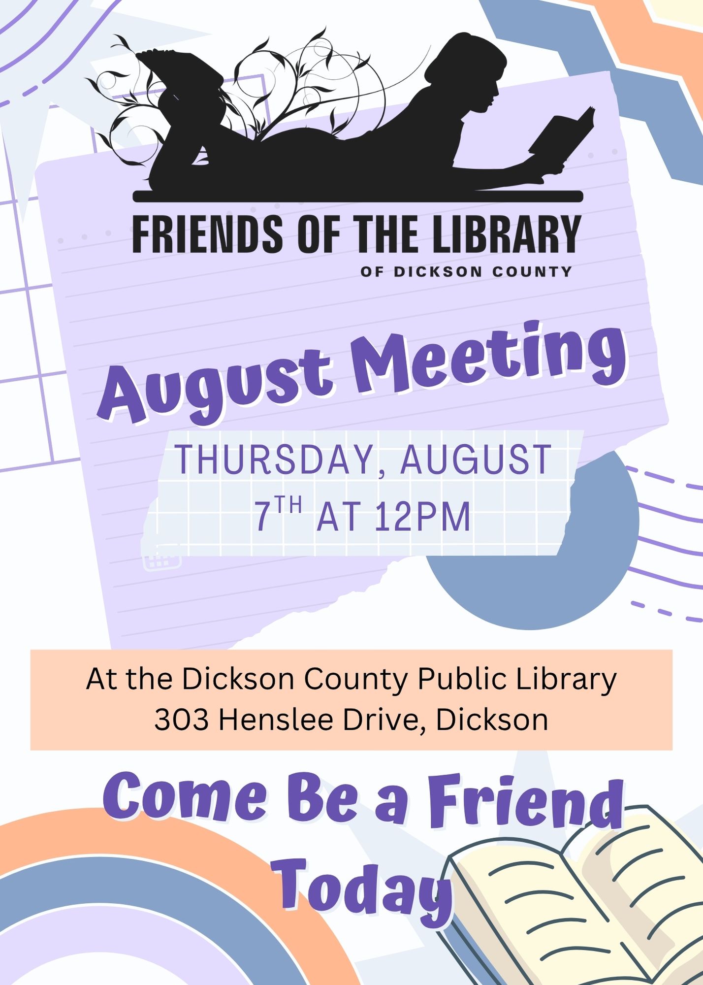 Friends of the Dickson County Public Library | Dickson TN