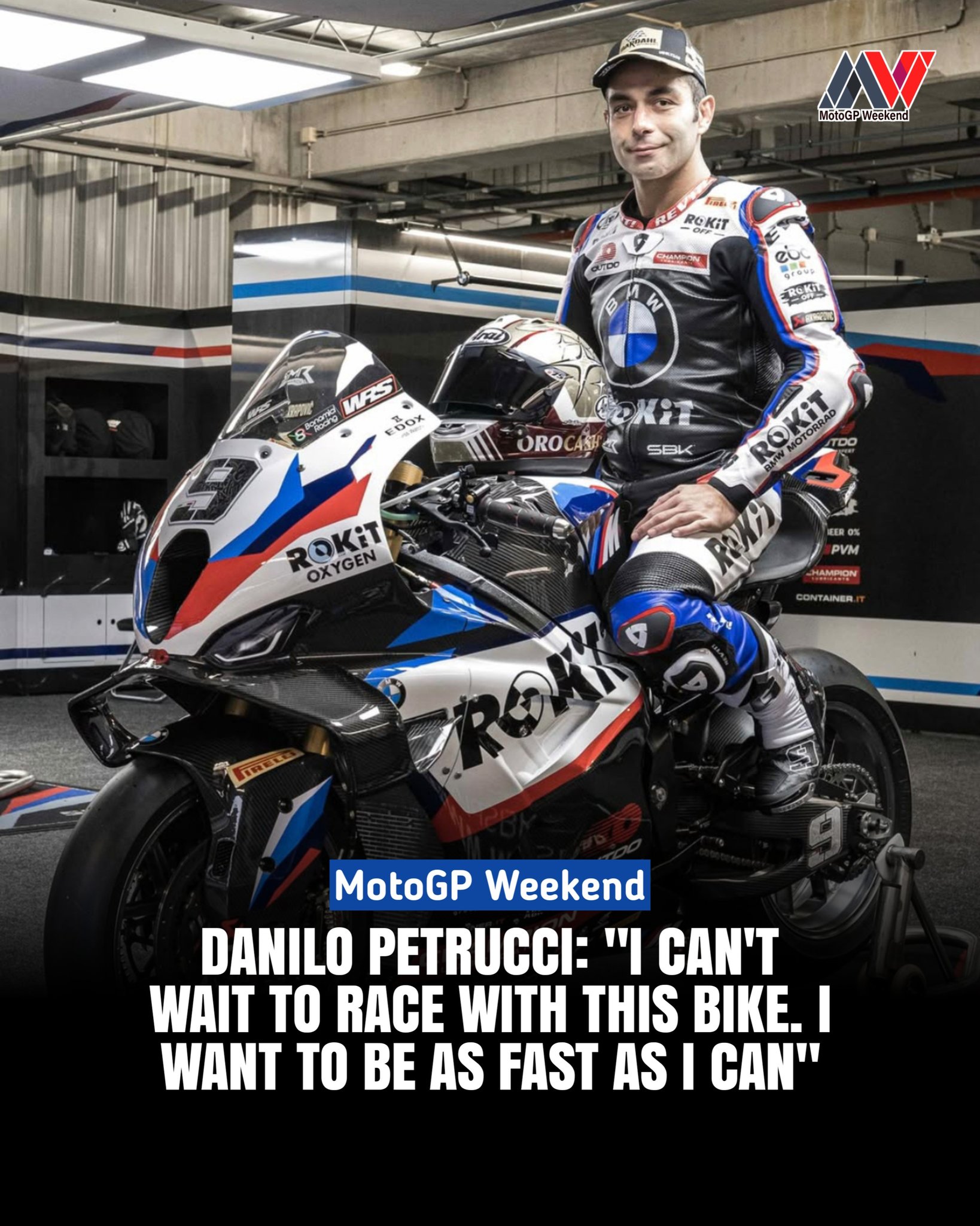 The ROKiT BMW Motorrad WorldSBK Team has unveiled their new look
