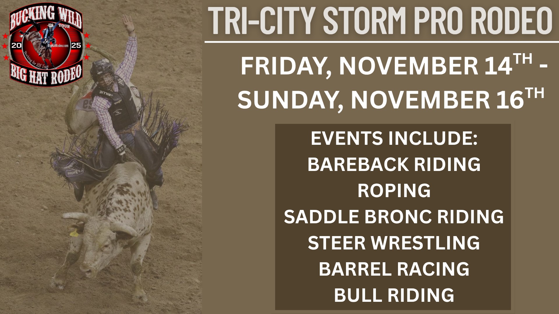Viaero - Just announced... The rodeo is coming to the Viaero Center ...